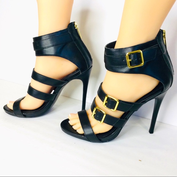 Steve Madden Strap Buckle Heels - Picture 4 of 6